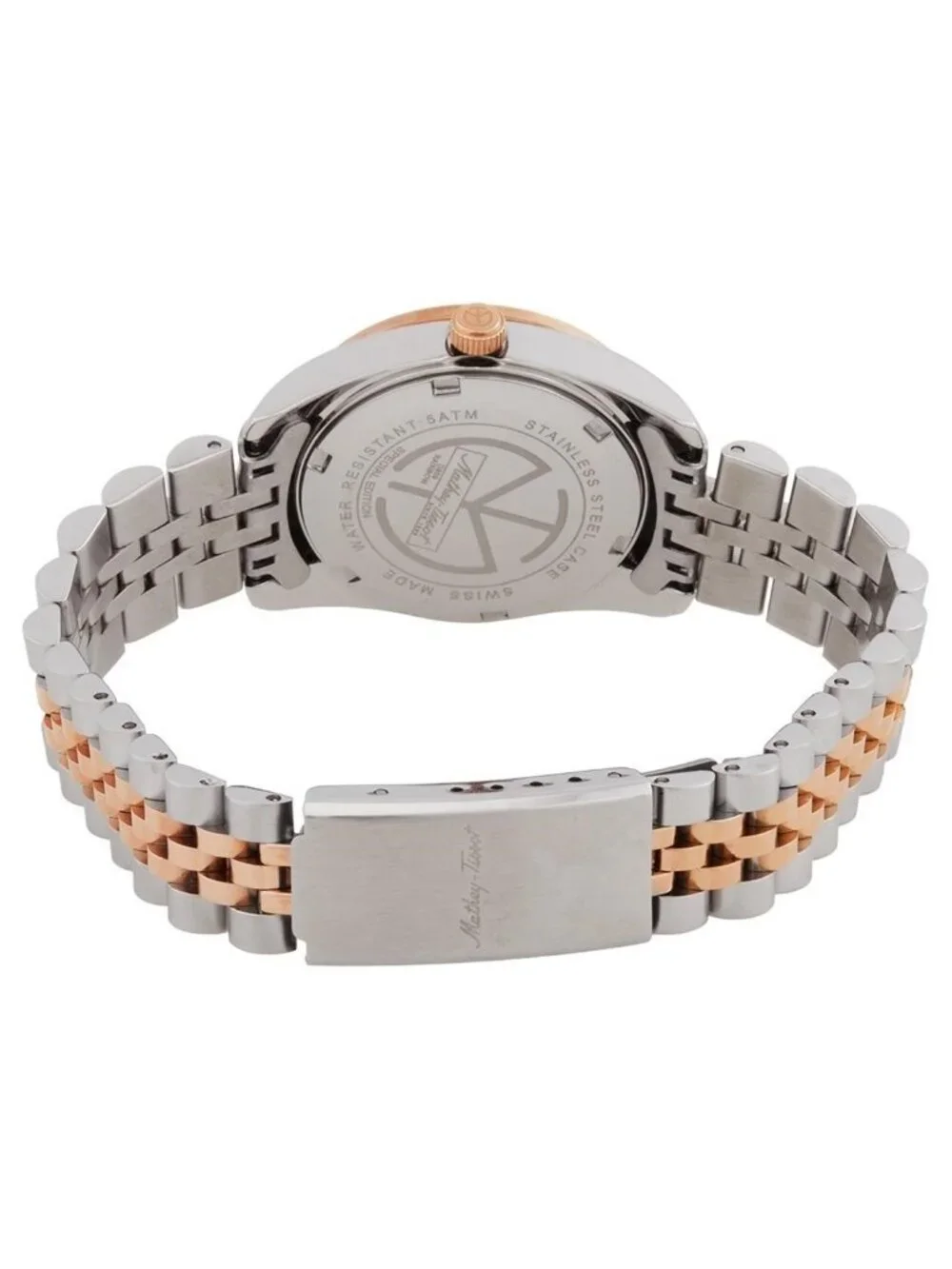 NWT Mathey-Tissot Mathy Rainbow Quartz White Dial Ladies Watch